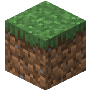 Image of grass block from Minecraft.